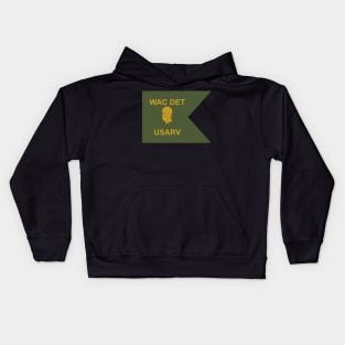 Guidon - WAC DET - USARV Kids Hoodie